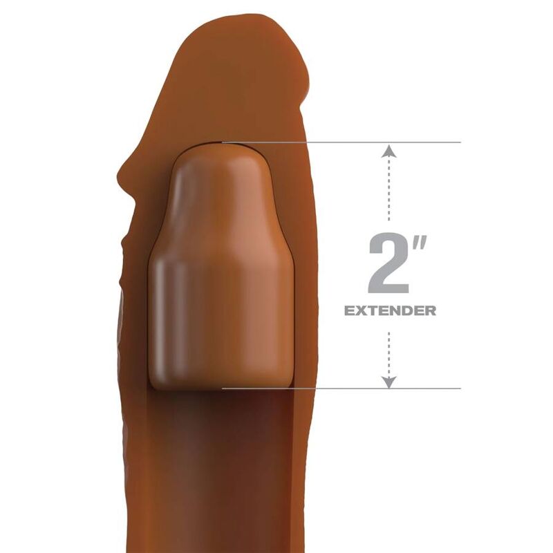 Fantasy X- Tensions Pipedreams Manicotto 20 32 CM + 5 00 CM Pollice Tappo Caramello - Accessorio intimo - dettaglio