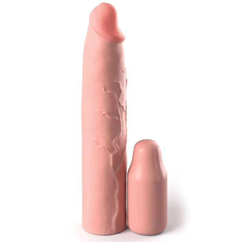 Fantasy X- Tensions Pipedreams Manicotto 22 86 CM + 7 62 CM Pelle - Accessorio intimo, colore standard - vista laterale