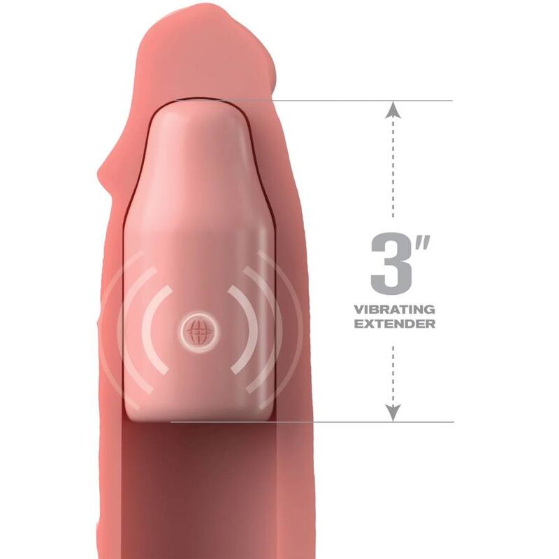 Fantasy X- Tensions Pipedreams Sleeve 22 86 CM + 7 62 CM Plug Remote Skin - Accessorio intimo - dettaglio