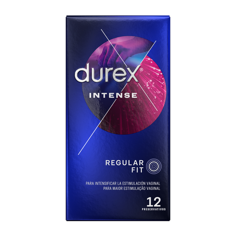 Durex Intenso 12 12 pezzi - Preservativi - vista laterale