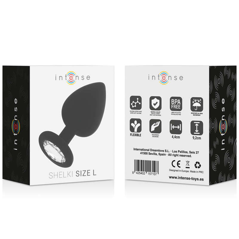 Intense Plug Shelki - Accessorio intimo - retro