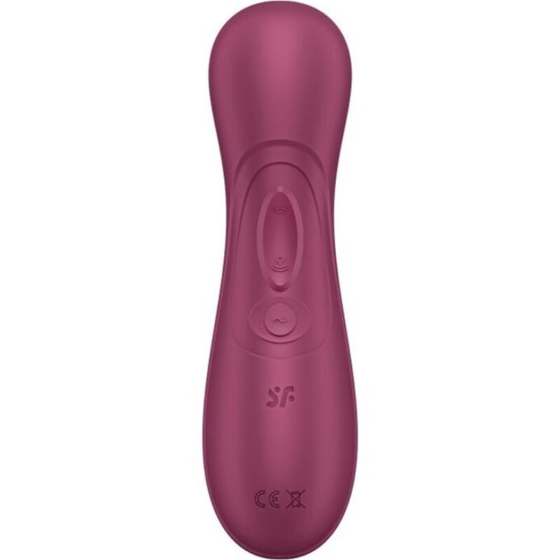 Satisfyer Tecnologia Pro 2 - Massaggiatore ad aria pulsata, colore granata