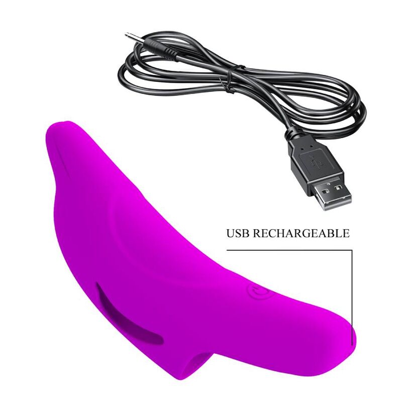 Pretty Love Potente - Accessorio intimo, colore viola - vista laterale