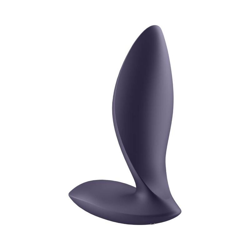 Satisfyer Spina - Accessorio intimo, colore alimentazione viola - retro