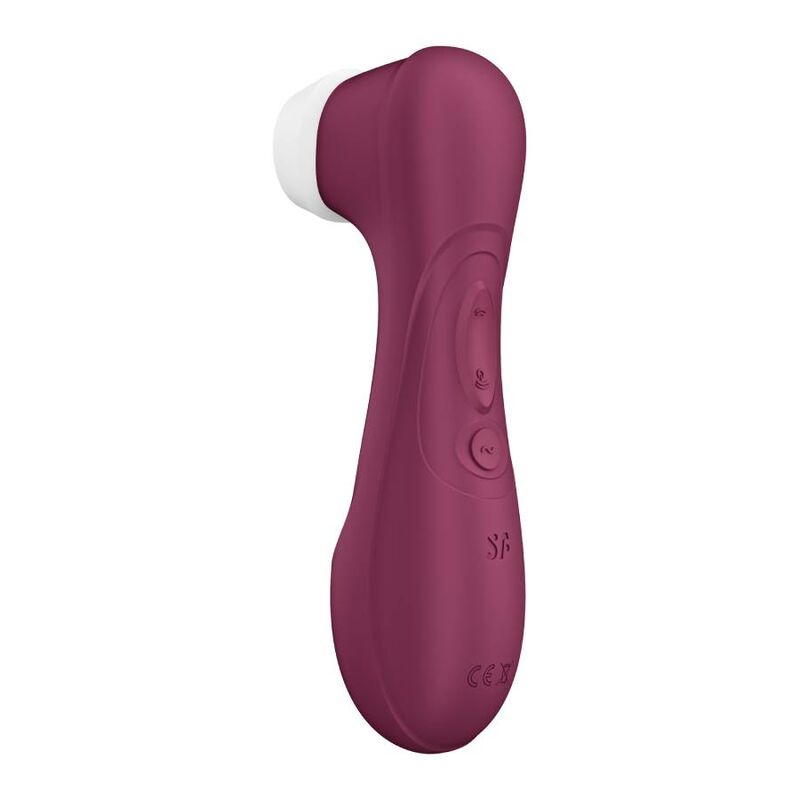 Satisfyer Pro 2 Generación 3 Wine - Massaggiatore con app, colore granata - nella confezione