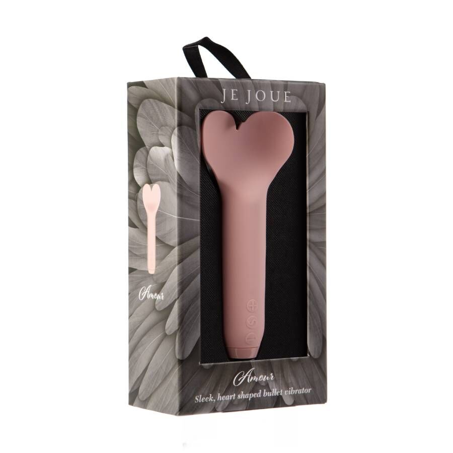Je Joue Amour Bullet - Mini massaggiatore, colore rosa - in mano per le dimensioni