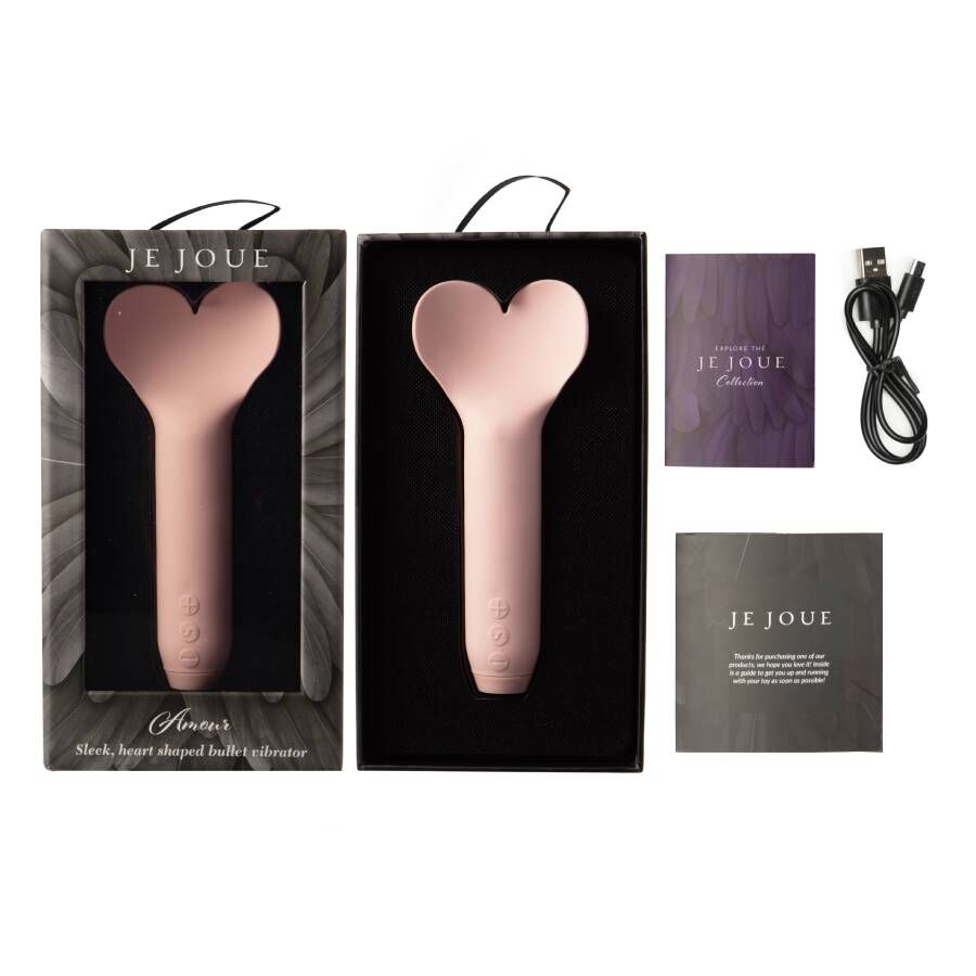 Je Joue Amour Bullet - Mini massaggiatore, colore rosa - retro