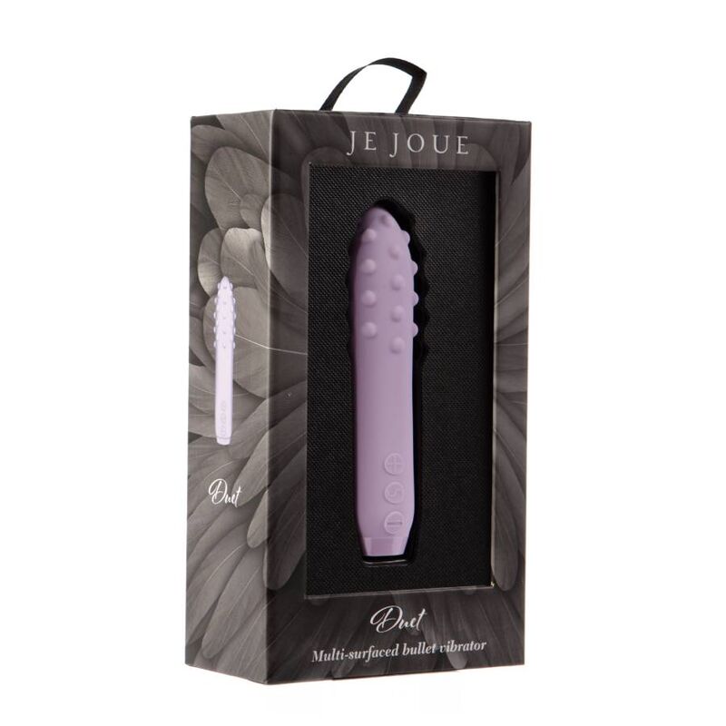 Je Joue Duetto Bullet - Mini massaggiatore, colore lilla - nella confezione
