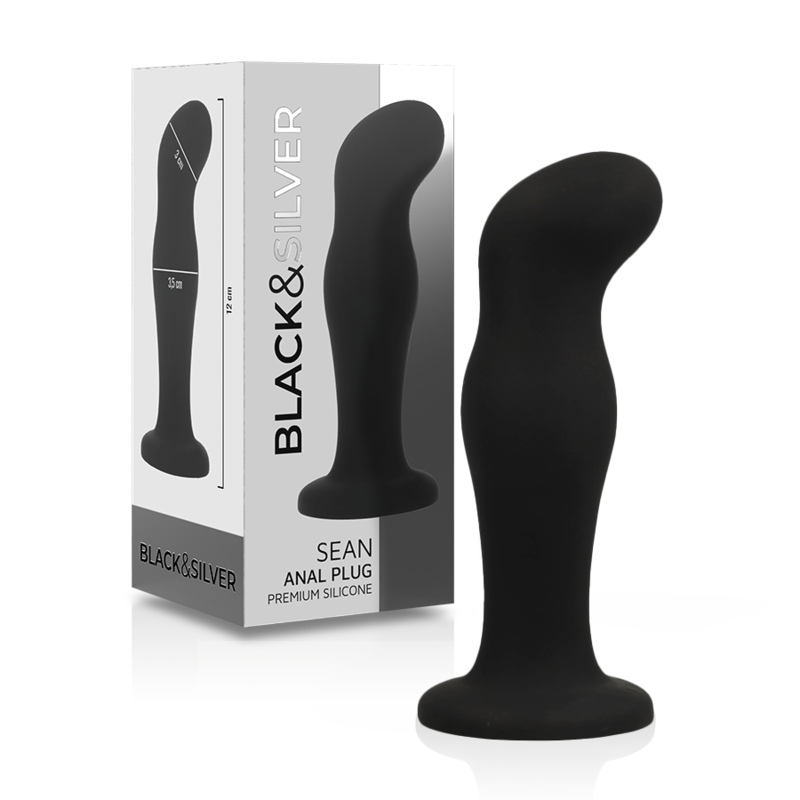 Black&Silver Sean Plug Premium - Accessorio intimo
