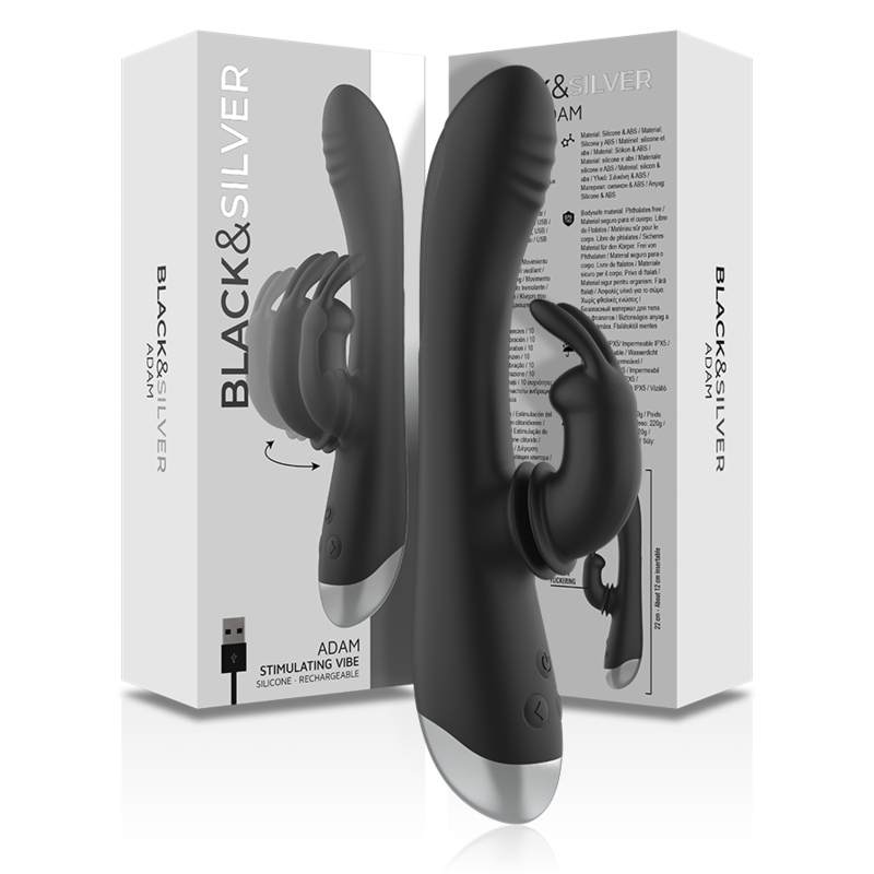 Black&Silver Dj. - Massaggiatore doppio - dettaglio