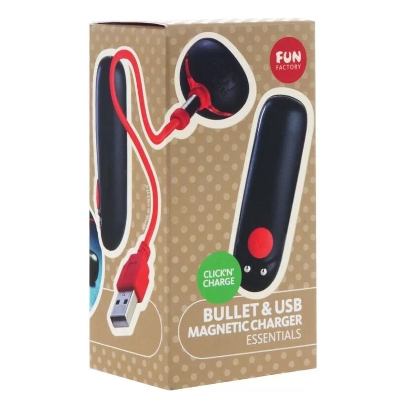 Fun Factory Bullet - Mini massaggiatore, colore nero - dettaglio
