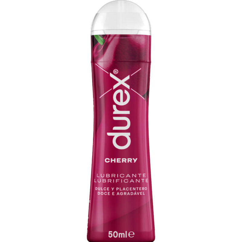 Durex Giocare Ciliegia 50 ml - Lubrificante, kit da 3