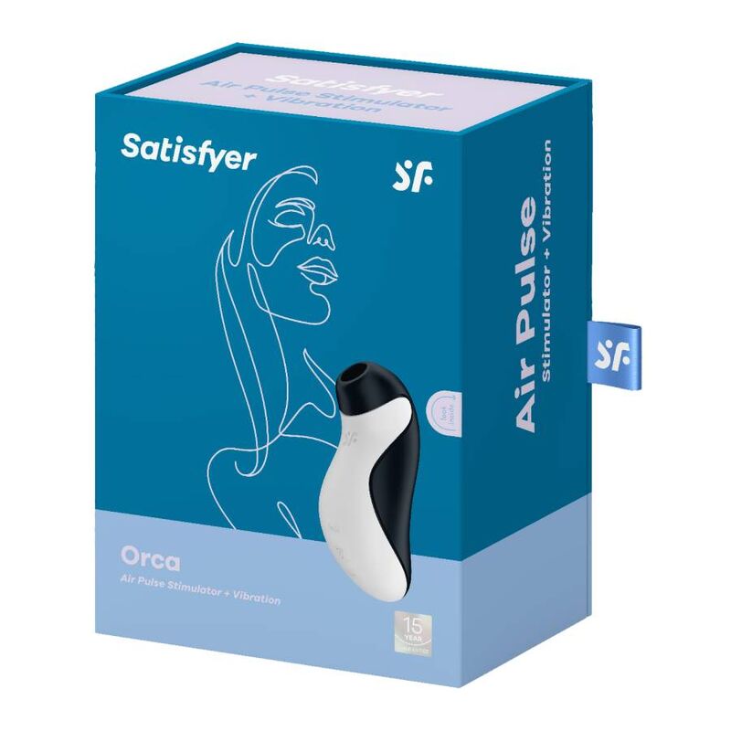 Satisfyer Orca Air Pulse + - Massaggiatore ad aria pulsata - retro