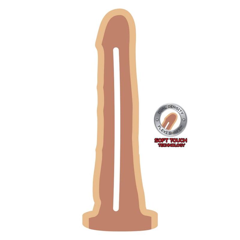 Get Real Dong - Accessorio intimo, colore standard - vista laterale