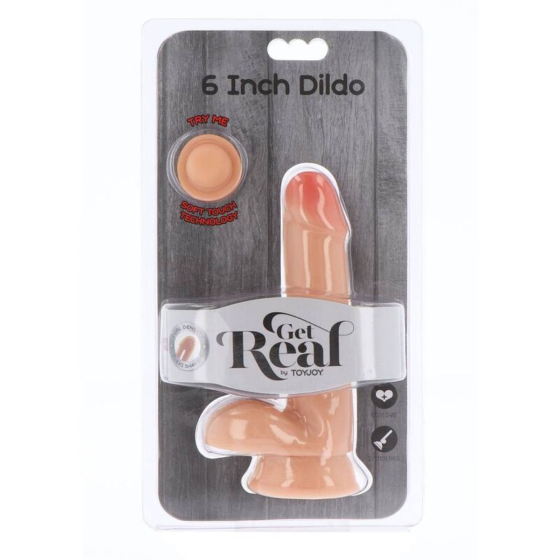 Get Real Densit 17 CM Palle Pelle - Accessorio intimo - vista laterale