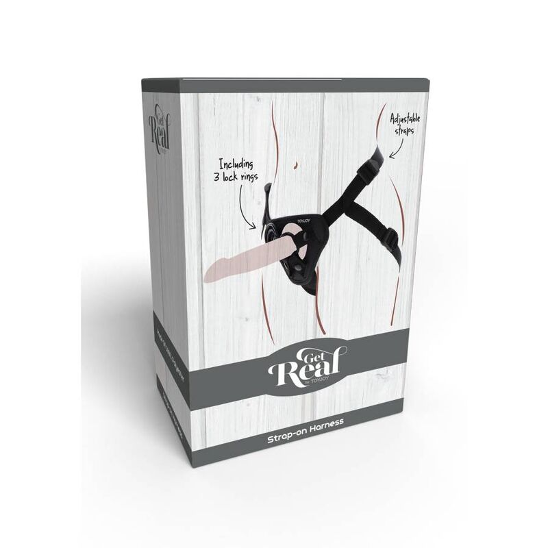 Get Real Imbragatura - Accessorio intimo, colore nera - dettaglio