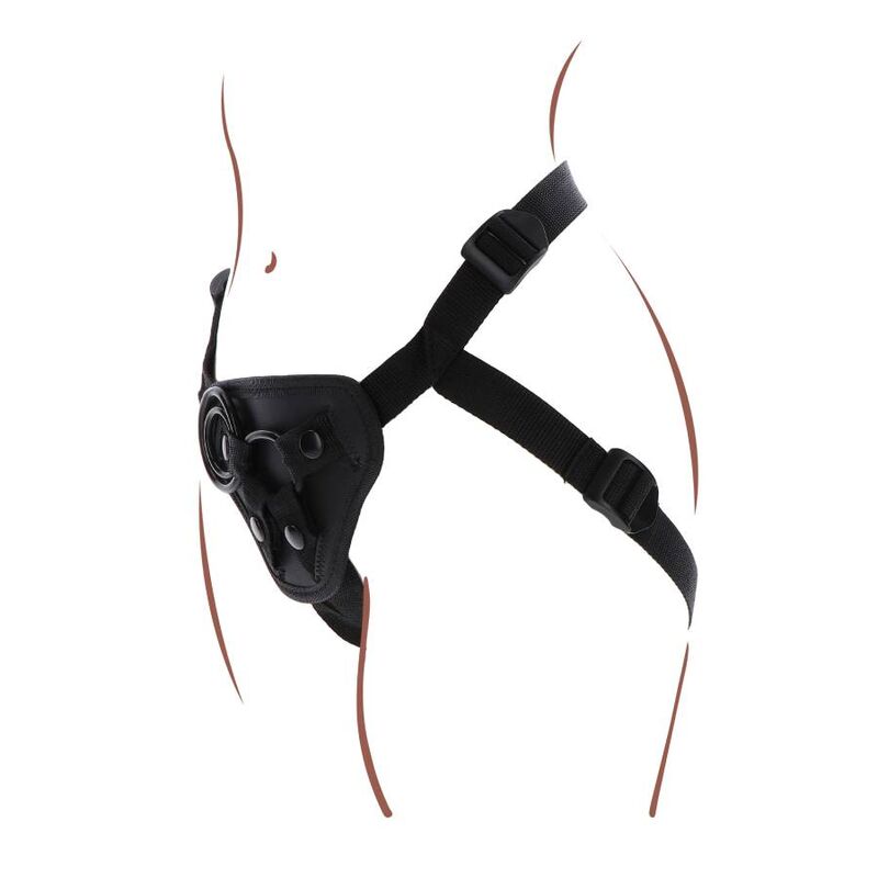 Get Real Imbragatura - Accessorio intimo, colore nera - nella confezione