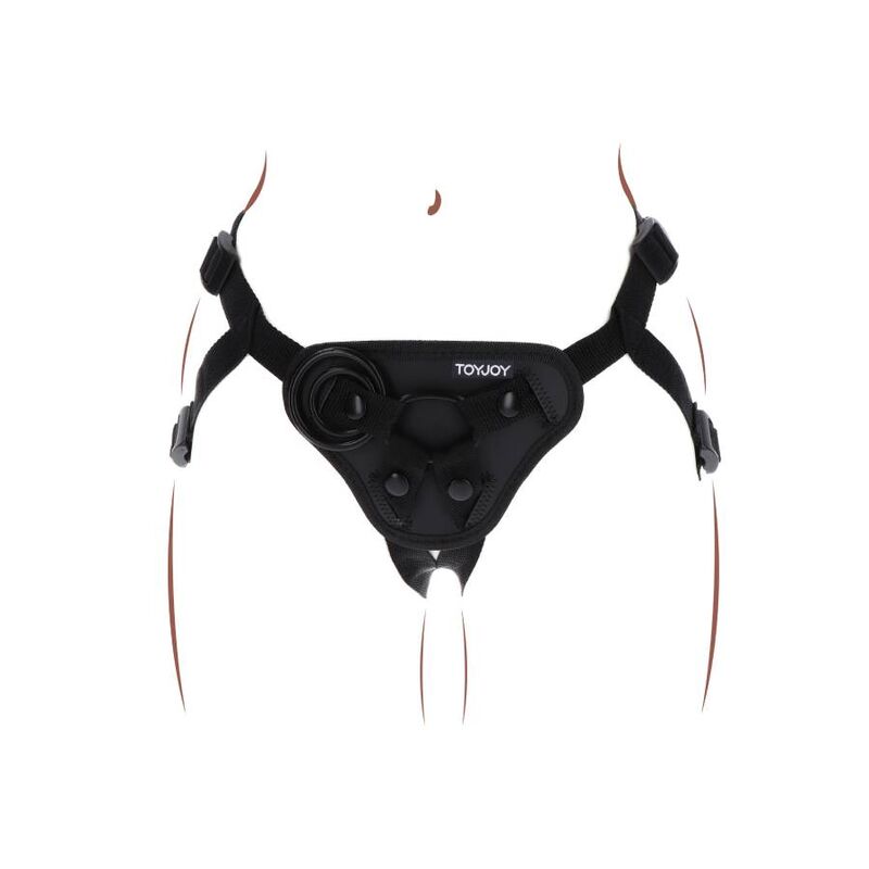 Get Real Imbragatura - Accessorio intimo, colore nera - retro