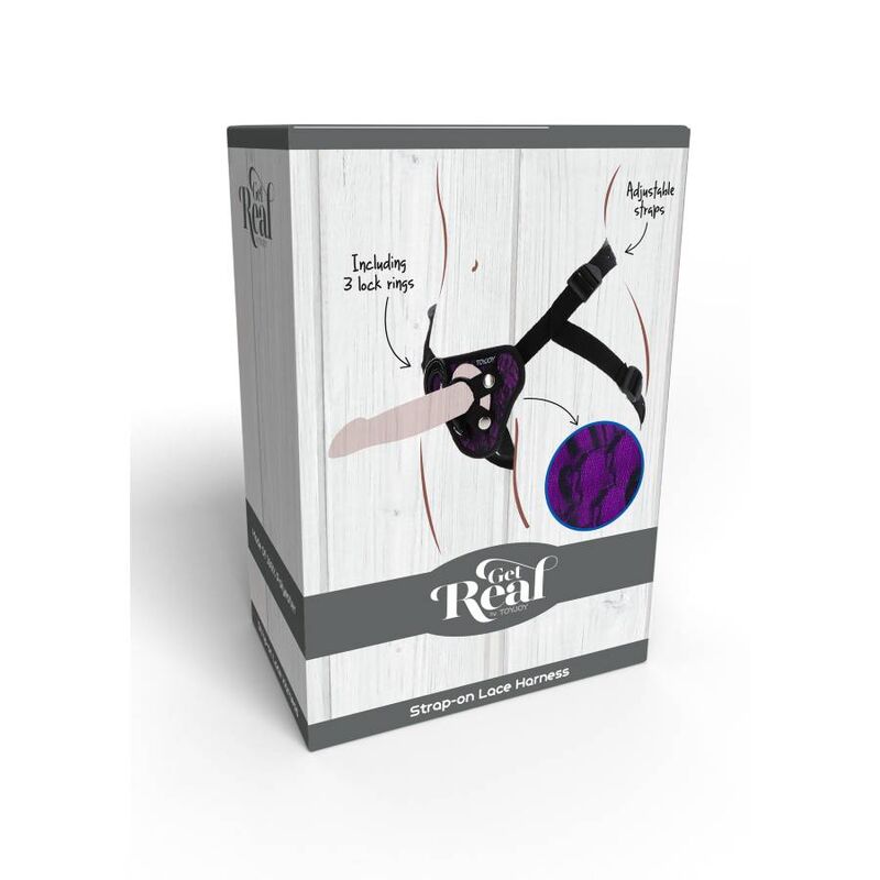 Get Real Imbragatura - Accessorio intimo, colore viola - dettaglio