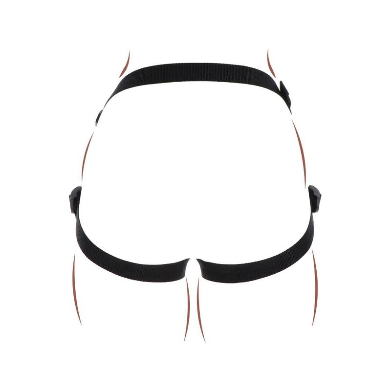Get Real Imbragatura - Accessorio intimo, colore viola - vista laterale