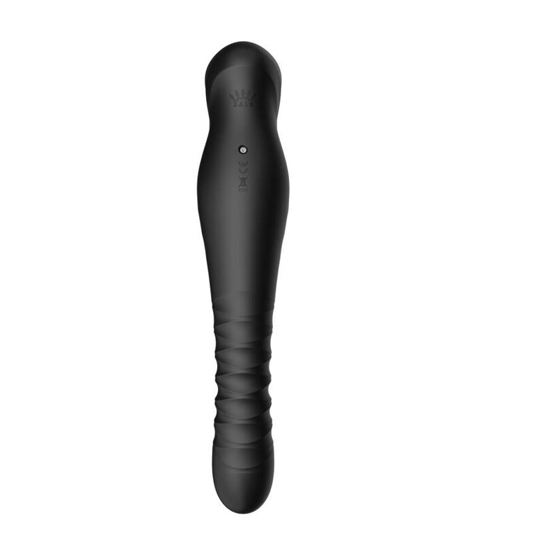 Zalo King Thruster - Massaggiatore, colore nero - in mano per le dimensioni