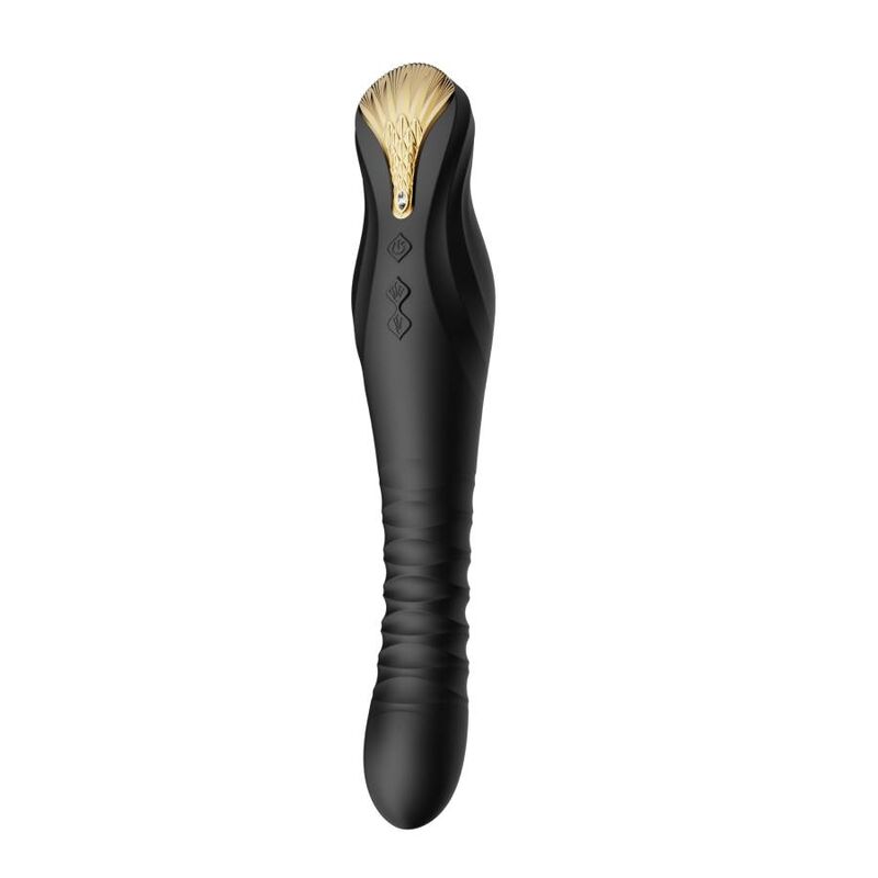 Zalo King Thruster - Massaggiatore, colore nero - vista laterale