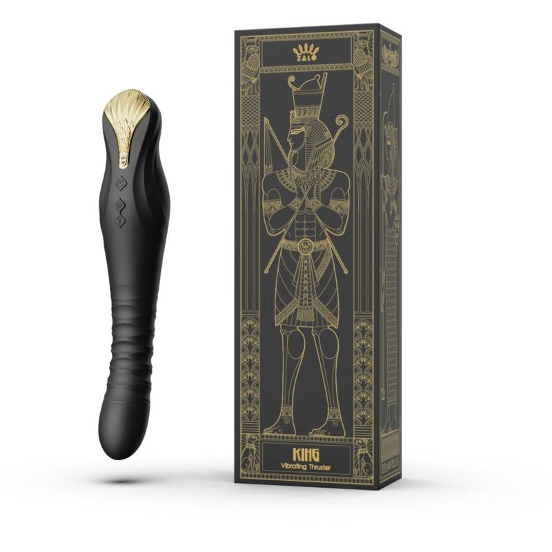 Zalo King Thruster - Massaggiatore, colore nero - dettaglio