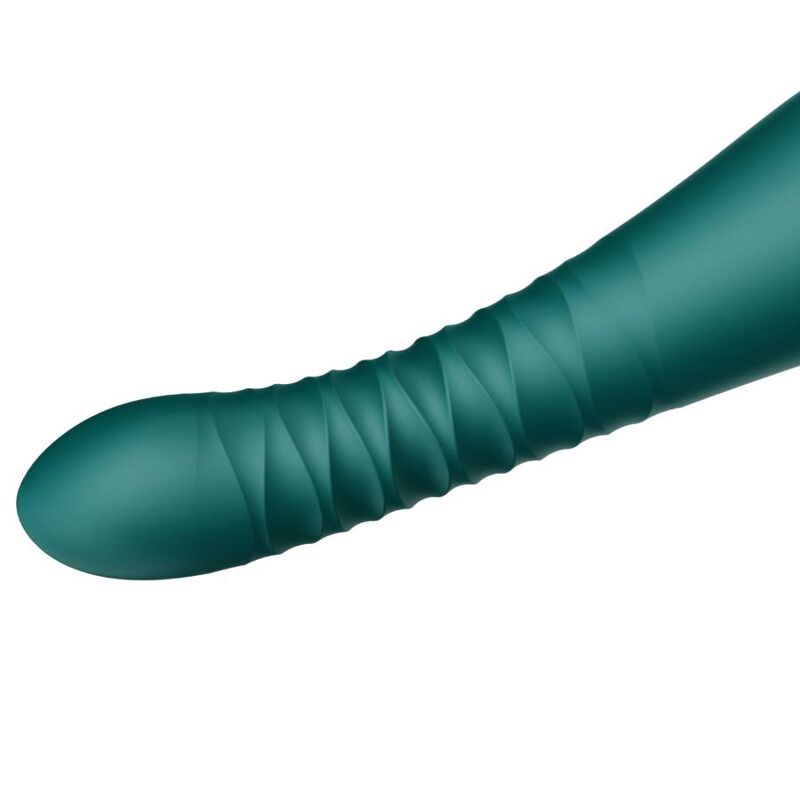 Zalo King Thruster - Massaggiatore, colore verde - retro