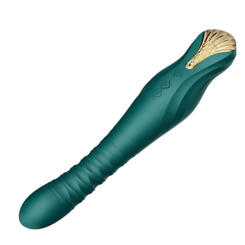 Zalo King Thruster - Massaggiatore, colore verde - dettaglio