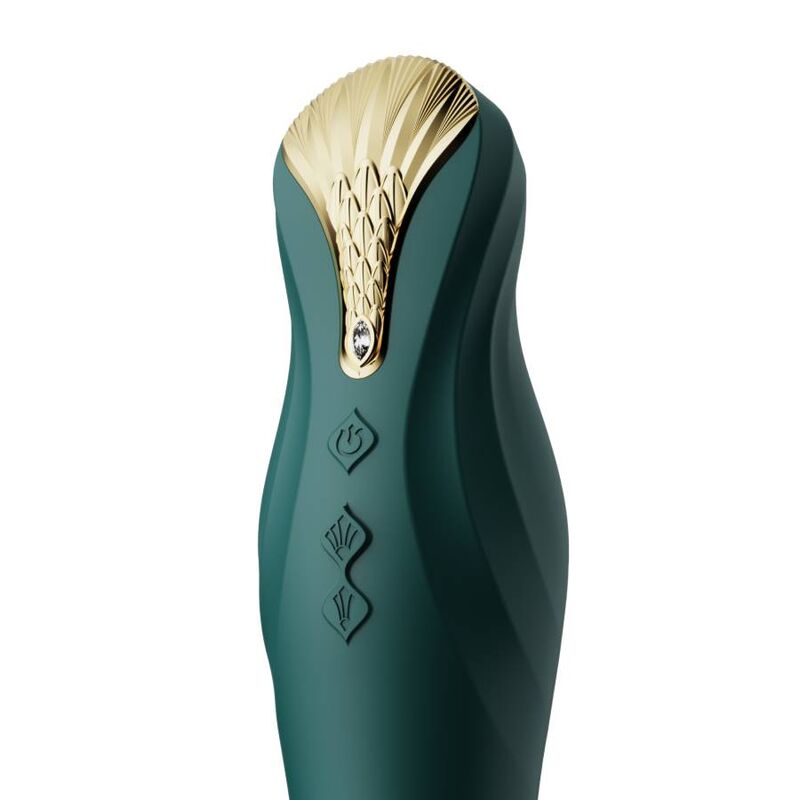 Zalo King Thruster - Massaggiatore, colore verde - nella confezione