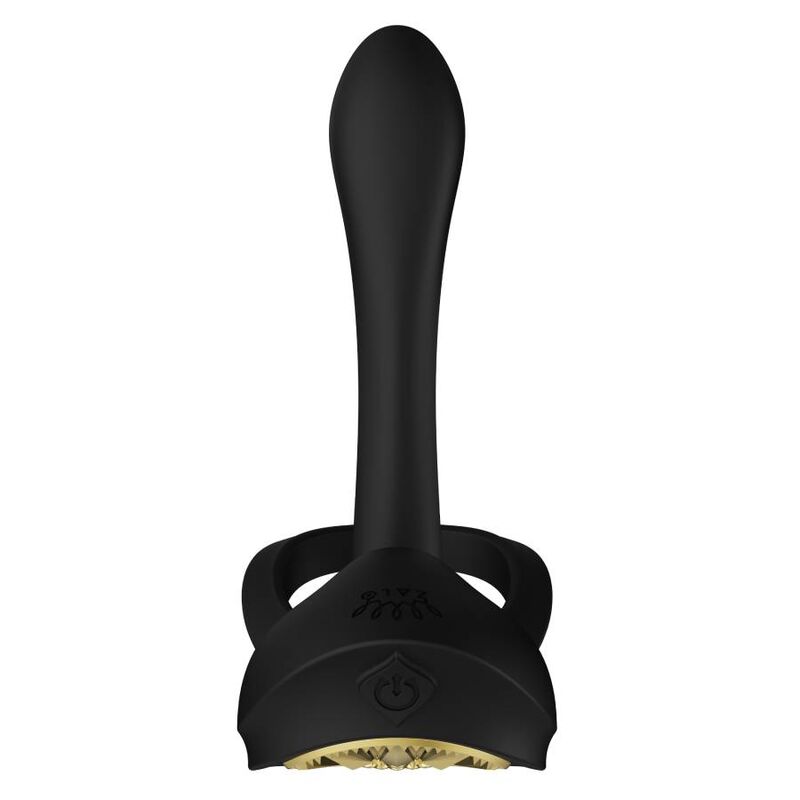 Zalo Vibranti Bayek - Anello per uomo, colore nero - nella confezione