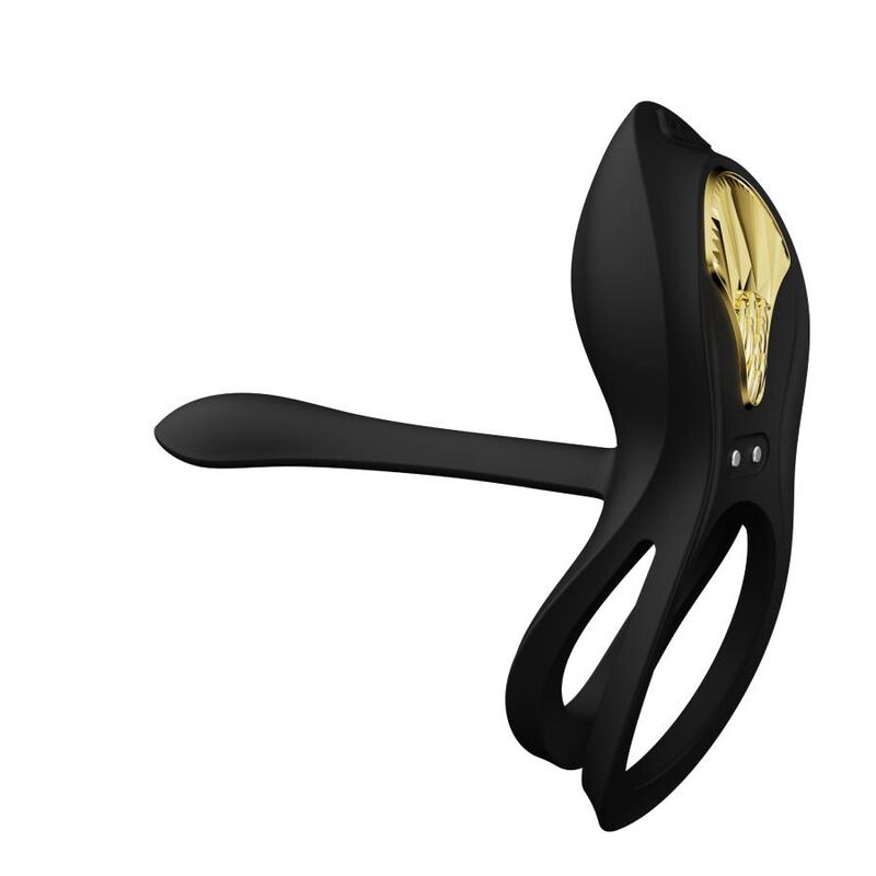 Zalo Vibranti Bayek - Anello per uomo, colore nero - dettaglio