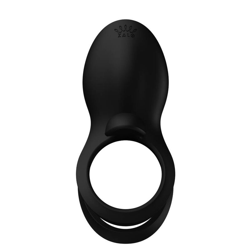 Zalo Vibranti Bayek - Anello per uomo, colore nero - vista frontale