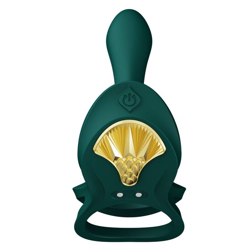 Zalo Vibranti Bayek - Anello per uomo, colore verde - nella confezione