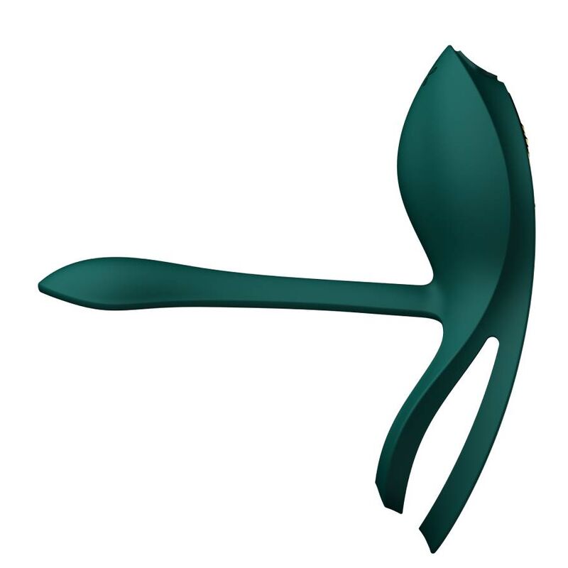 Zalo Vibranti Bayek - Anello per uomo, colore verde - in mano per le dimensioni