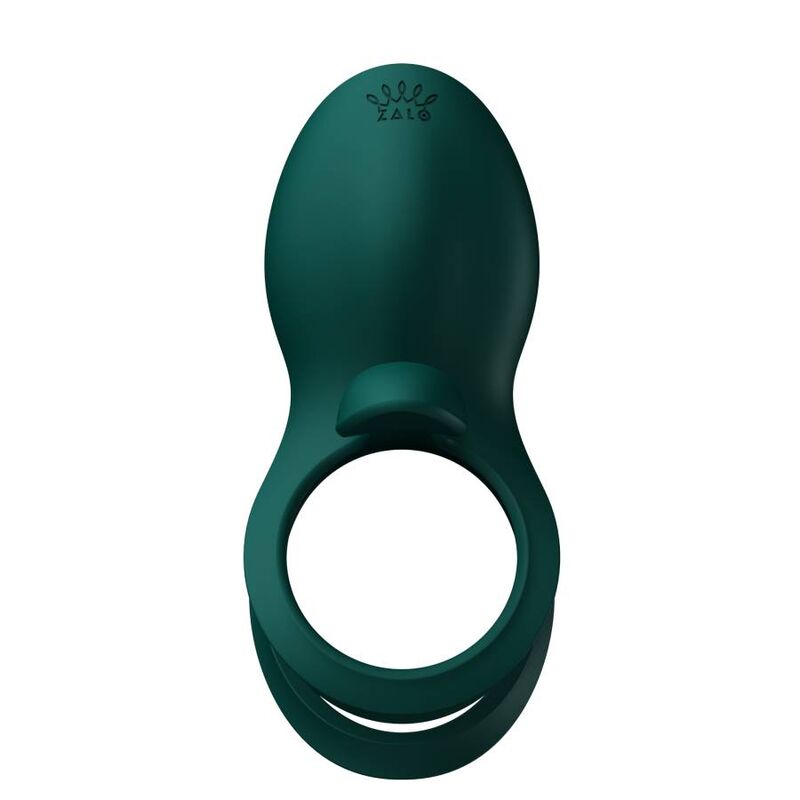 Zalo Vibranti Bayek - Anello per uomo, colore verde - retro