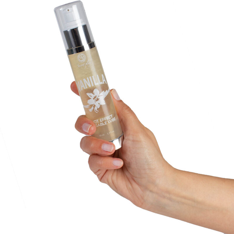 Secretplay 2 1 Effetto Calore Vaniglia 50 ml - Lubrificante, kit da 3 - dettaglio