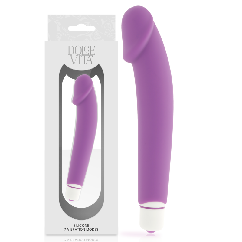 Dolce Vita Realistic - Accessorio intimo, colore purple - vista laterale