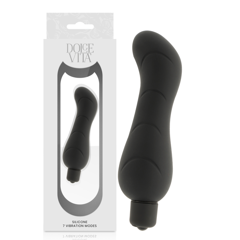 Dolce Vita Spot - Massaggiatore curvo, colore black