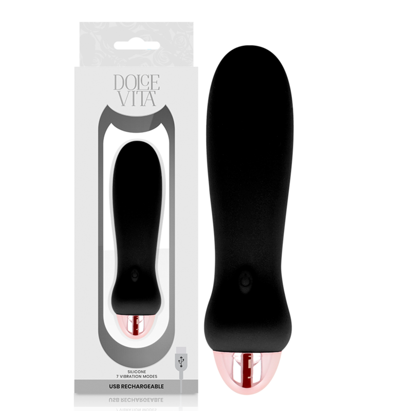 Dolce Vita Cinque - Mini massaggiatore, colore nero