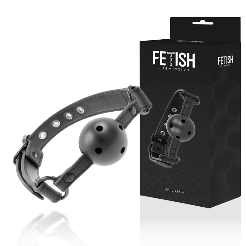 Fetish Submissive Vegano Baffo Traspirante - Accessorio intimo - retro