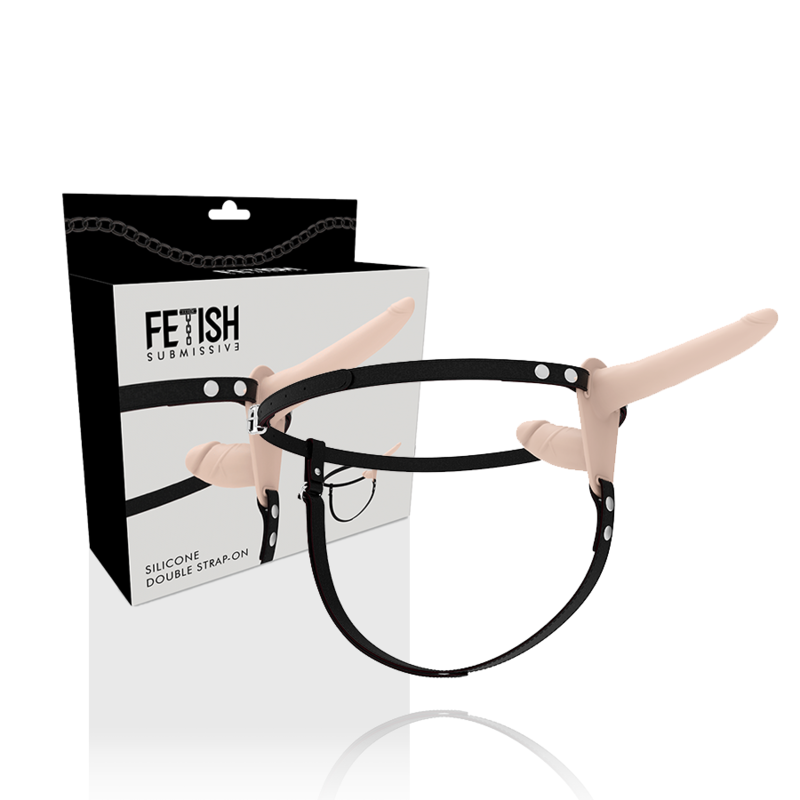Fetish Submissive Harness Carne - Accessorio intimo - vista laterale