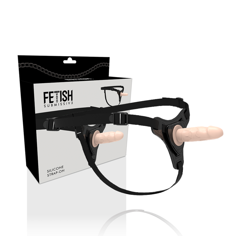 Fetish Submissive Harness Flesh - Accessorio intimo - vista laterale