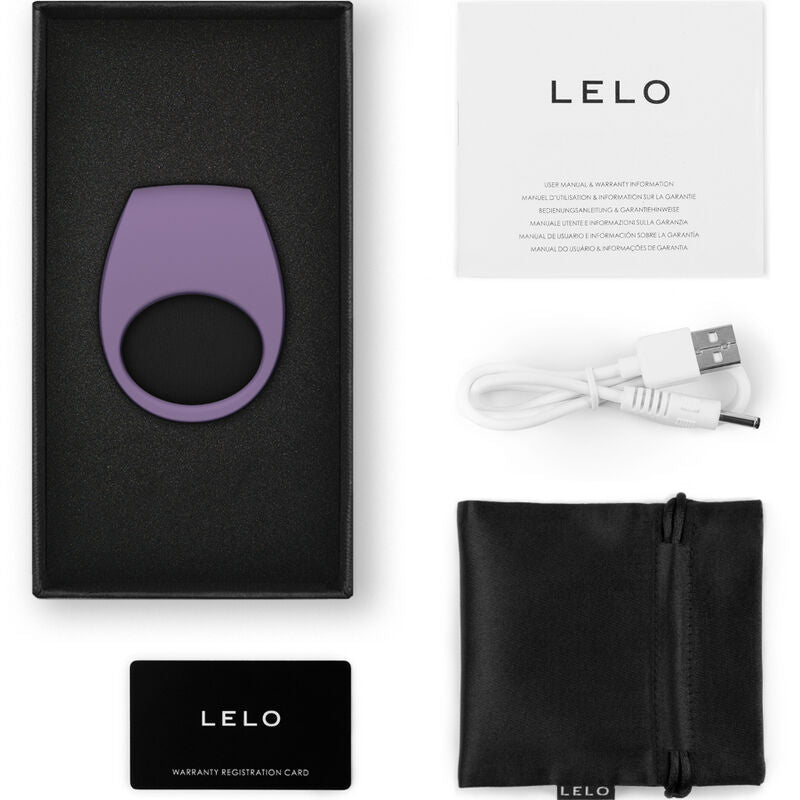 LELO Tor 3 - Anello per uomo, colore lilla - dettaglio