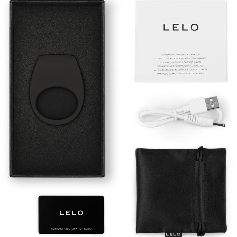 LELO Tor 3 - Anello per uomo, colore nero - dettaglio