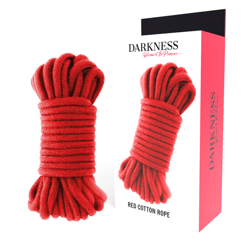 Darkness Corda Giapponese 5 - Accessorio intimo, colore rosso