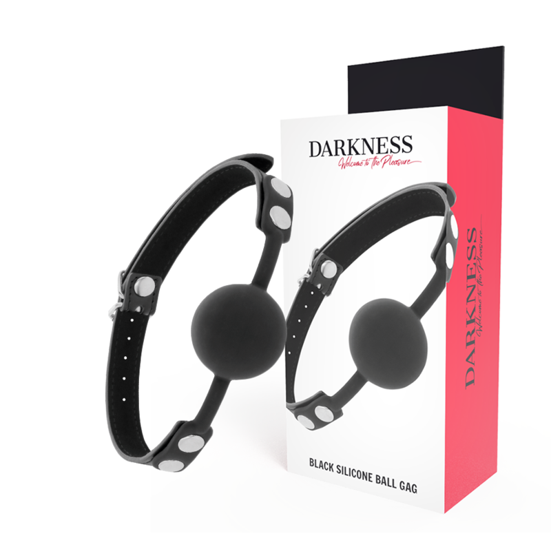 Darkness Bavaglino - Accessorio intimo, colore nero