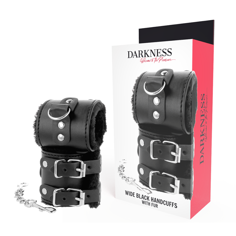 Darkness Manette Nere Regolabili - Accessorio intimo