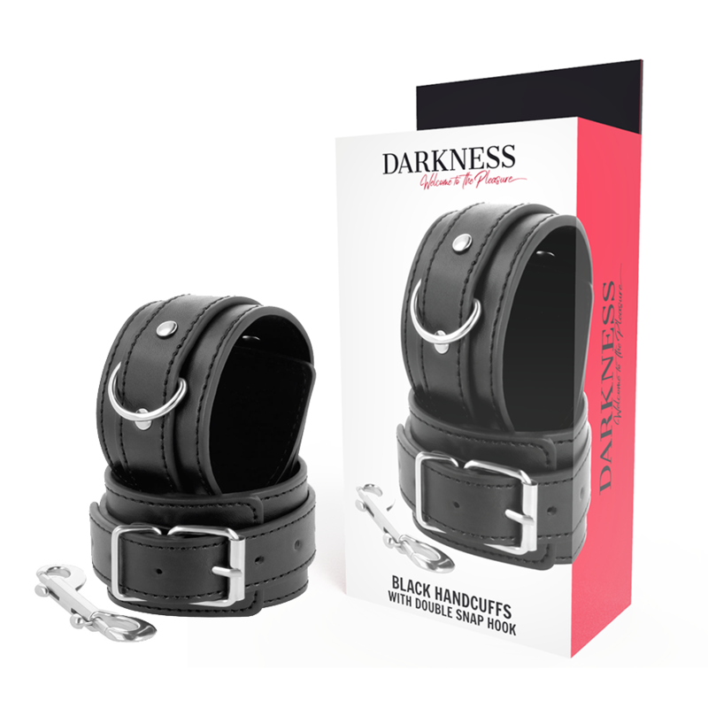 Darkness Manette Nere Regolabili - Accessorio intimo