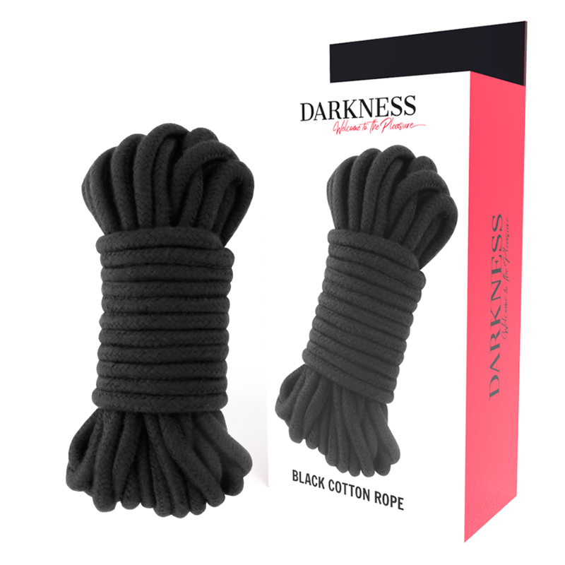 Darkness Corda Giapponese 20 - Accessorio intimo, colore nera